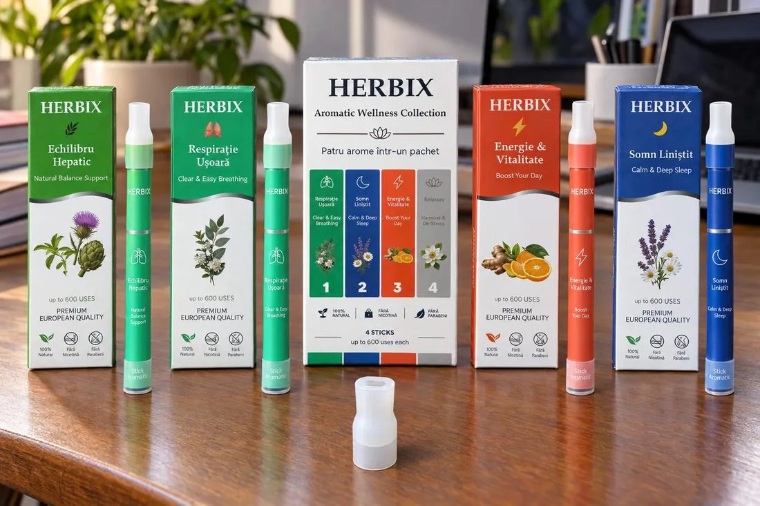 Colecția HERBIX de sticks aromatice