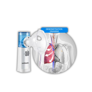 Aparat aerosoli sanitayaki UN502 nebulizator inhalator ultrasunet