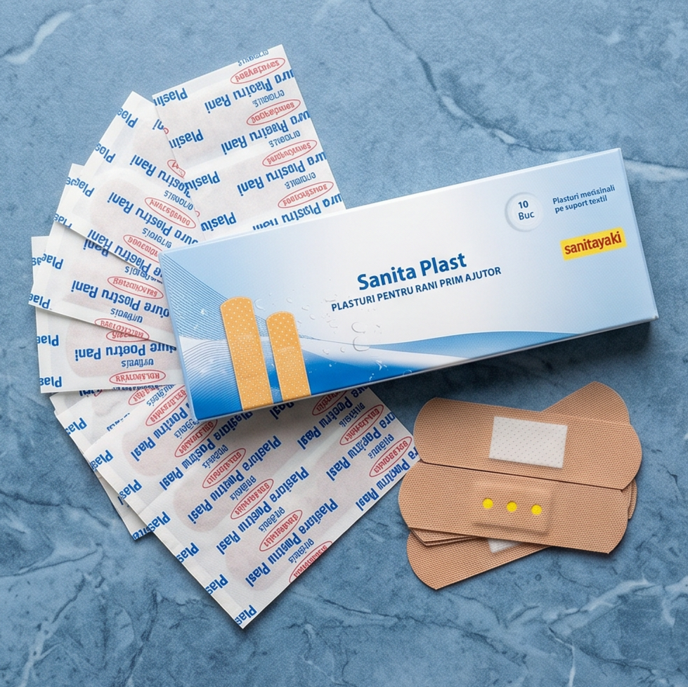 300 Plasturi Adezivi pentru Răni – Respirabili, Delicați cu Pielea - imagine 2