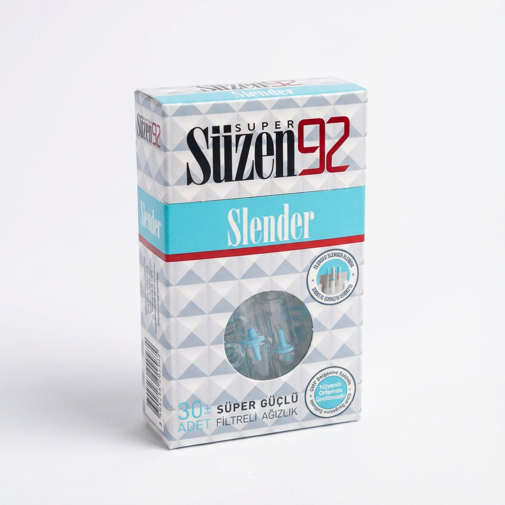 Süzen92 Slender Filtru Muștiuc pentru Țigarete Slim
