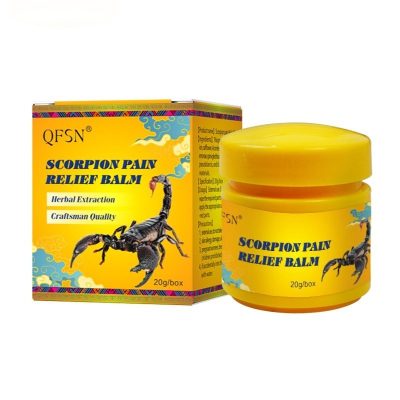 Balsam de Masaj QFSN cu Venin de Scorpion – 20g