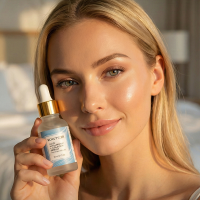 Ser Facial cu Acid Hialuronic Schüssler – 30ml