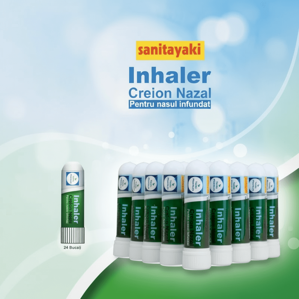 Creion Nazal Sanitayaki cu Mentol – Senzatie Racoritoare - imagine 2