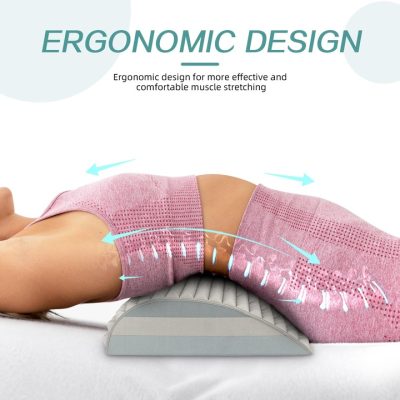 Suport Ergonomic pentru Întinderea Spatelui – 26°